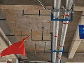 湖里管廊支架的安装方法